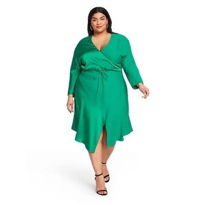 NWT Cushnie Emerald Green Dress 20W
